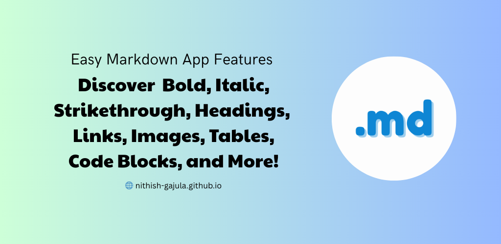 Easy Markdown Banner